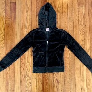 Y2K Juicy Couture Velour Zip-Up Track Jacket